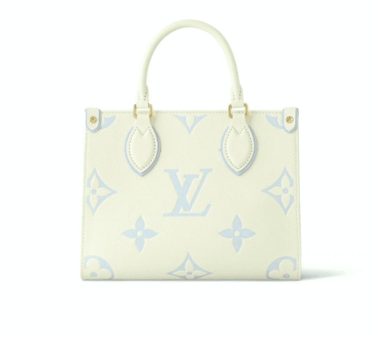 【新作！かわいいミルキーカラー♪】ルイヴィトン オンザゴー PM